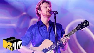 Finneas on Optimist amp What You May Not Know About Him  MTV News [upl. by Woods]