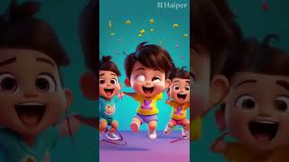 Joyful Kids Dance Party  Fun and Energetic Moves for Kids dance disney cartoon fun kids [upl. by Ellimak]