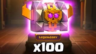 I Opened 100 Chests in Clash of Clans [upl. by Nimra]