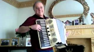 Piemontesina Bella  Waltz Mario MuschiAccordion [upl. by Pentheam968]