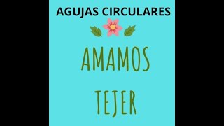 CURSO DE AGUJAS CIRCULARES como tejer el PUNTO REVÉS [upl. by Mccowyn]