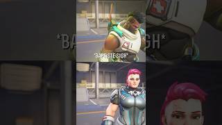 Baptiste and Zarya interaction  Overwatch 2 [upl. by Varini]