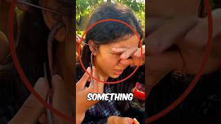 Something Crawled Out Of Her Ear😲🪱 [upl. by Nilek]