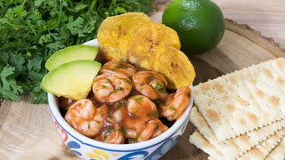 Ceviche de camarones colombiano [upl. by Aiet]