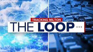 WATCH THE LOOP  Tracking Hurricane Milton as it takes aim at Florida [upl. by Galer]