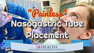 quotPainlessquot Nasogastric Tube Placement [upl. by Critta594]