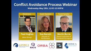 May 2024 Conflict Avoidance webinar [upl. by Tranquada]