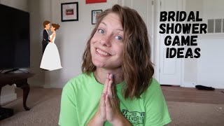 BRIDAL SHOWER GAME IDEAS [upl. by Matthei]