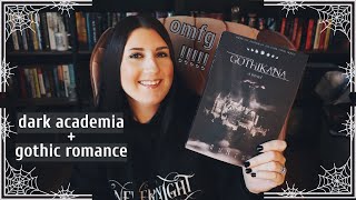 Gothikana by RuNyx Book Review  dark academia  gothic romance  dark new adult romance [upl. by Aruasor]