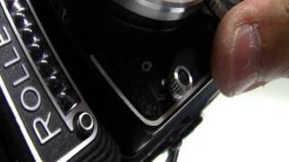 Rolleiflex 28F Type2 Carl Zeiss Planar [upl. by Leeann]