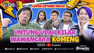 FULL Politik Uhuy Komeng Rahasia Lolos ke Senayan  ROSI [upl. by Atirehgram]