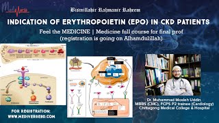 Indication of Erythropoietin EPO injection in CKD patients [upl. by Ahsiema]