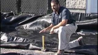 Installing Geotextile on the Sub Grade [upl. by Siramad]