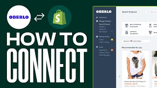 How To Connect Oberlo To Shopify 2024 Step by Step Tutorial [upl. by Lessirg]