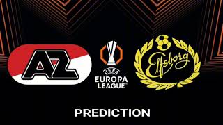 AZ Alkmaar VS Elfsborg  Uefa Europa League Match Prediction [upl. by Valencia571]