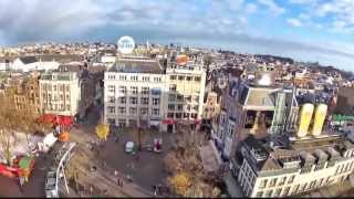 Amazing Video Drones over Amsterdam Fanstastic views over CanalsParksMuseums [upl. by Shig625]