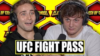 UFC Fight Pass Saves Wrestling Our First Dual Exposing Wrestling Advice [upl. by Anizor578]