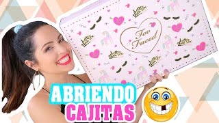 Abriendo Cajitas Cuántas Cosas Mac Too Faced LOreal Mascarillas Raras y Más [upl. by Douty596]