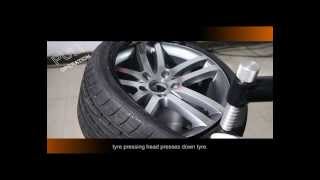 PL1256 Tyre Changeroperation video [upl. by Etan]