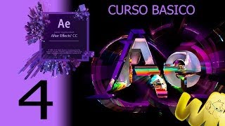 After Effects CC Tutorial como crear una composicion Curso completo en español Capitulo 4 [upl. by Yoc]