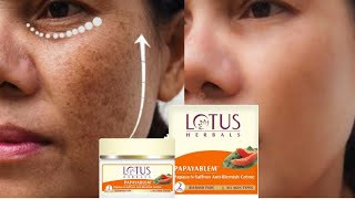 lotus herbal blemishe cream review how to use lotus cream [upl. by Chastain]