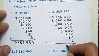 Doğal sayılarda rakamların sayı ve basamak değerleri 5sınıf bulbulogretmen matematik 5sınıf [upl. by Neira]