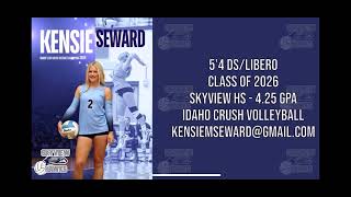 Kensie Seward State Championship Highlights [upl. by Luas155]