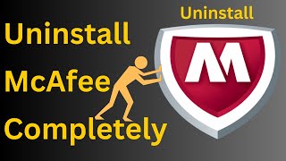 How To Uninstall McAfee Antivirus Completely From Pc  Remove McAfee Antivirus windows 10 amp 11 [upl. by Nodnol]