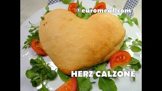 Herz Calzone  Liebe geht durch den Magen [upl. by Ahsoyem]