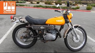 1972 Yamaha DT2 250  Carb Rebuild and First Ride [upl. by Caesaria]