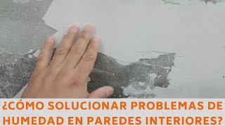 Como solucionar problemas de humedad en paredes [upl. by Laiceps]