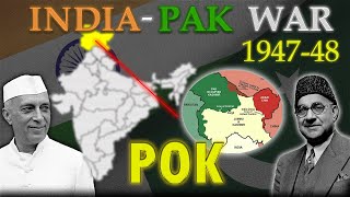 Unification Of India amp India Pakistan First War On Kashmir Explained [upl. by Yraek]