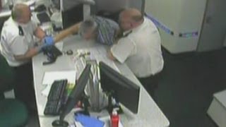 Shocking CCTV shows police torture in Peterlee [upl. by Alegnad]