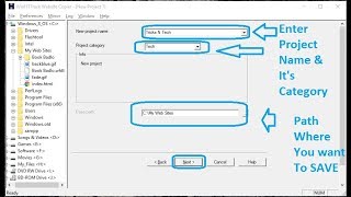 How to download complete website using HTtrack software [upl. by Eenerb]