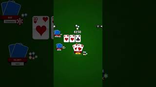 ACEEIGHT FLUSH shorts poker [upl. by Nealy]