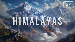 THE HIMALAYAS 4K 🟩 Tranquil Scenic Views [upl. by Ivgnout361]