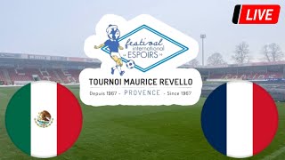 🔴 LIVE Mexico u23 vs France u20  Maurice Revello Tournament 2024  Match LIVE Now [upl. by Yelmene484]