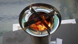 My Best Woodgas Camping Stove Stainless Steel Fanforced TLUD [upl. by Telracs]