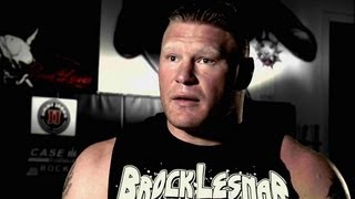 In an exclusive interview Brock Lesnar explains why he came back to WWE [upl. by Everett]