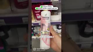 Uygun Fiyatlı İçeriği Güzel Şampuanlar Pantene Sülfatsız ve SİLİKONSUZ şampuanlar Şampuan seçimi [upl. by Swenson]