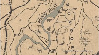 Red Dead Redemption 2 Muskie Location [upl. by Labina]