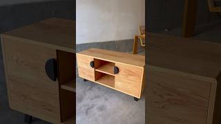 How I Made a Solid Oak Credenza Using Only Wood Joints [upl. by Hankins586]