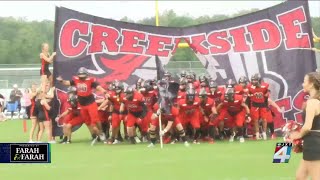 Highlights Creekside beats rival Bartram Trail 4942 for the first time since 2014 [upl. by Zetniuq116]