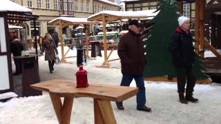 Weihnachtsmarkt in Wernigerode im Harz [upl. by Enirahtak]