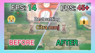 NEW CITRA MMJ IS BACK NEW UPDATE SETUPBEST SETTINGS  3DS EMULATOR ANDROID [upl. by Moule]