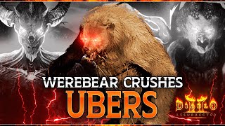 The ULTIMATE TANK  SLEEPER Uber Build  Werebear  Diablo 2 Resurrected  Patch 24 [upl. by Scott]