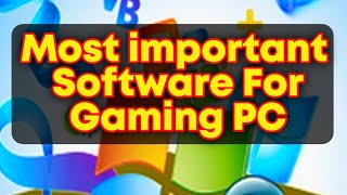 All in one runtime most important Software for Gaming PC [upl. by Einahpad216]