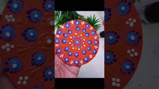 Dot Mandala Art design shorts shortvideo ytshorts [upl. by Grunenwald73]