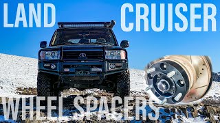 WHEEL SPACERS 15 INCH  100 Series Land Cruiser  Pt 1 Install [upl. by Valeta]