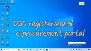 DSC Register Process  Procurement Portal  Delhi Govt Tenders tender dsc [upl. by Adierf]